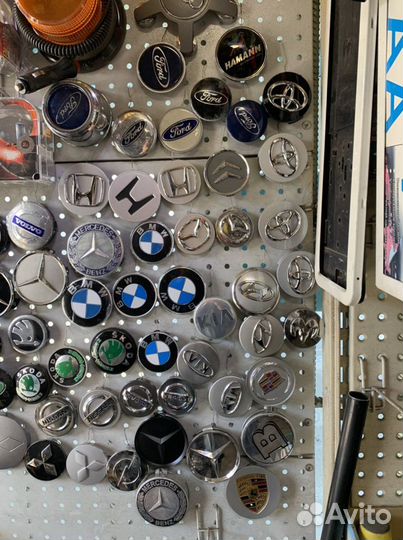 Колпачки на литые оригинальные диски для иномарок