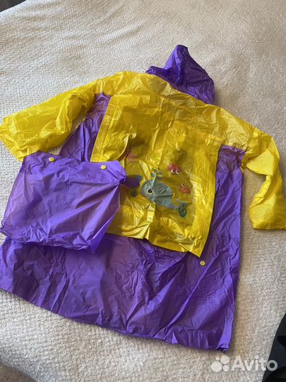 Плащ дождевик детский