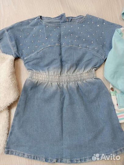 Вещи пакетом на девочку 92 98