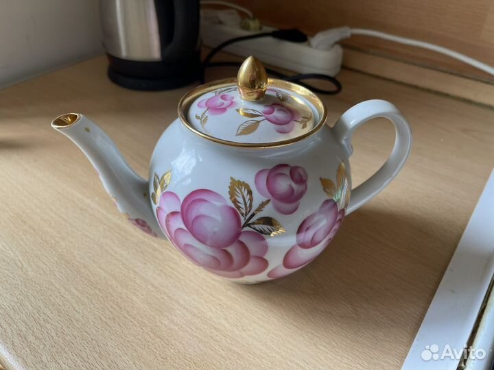 Заварочный чайник, СССР, фарфор
