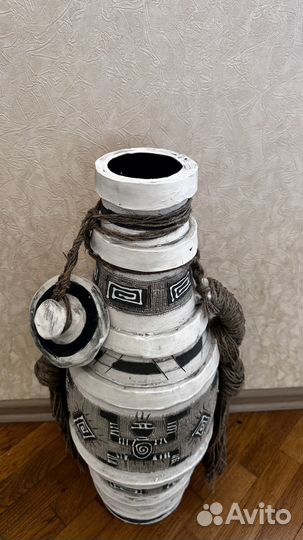 Ваза напольная керамическая