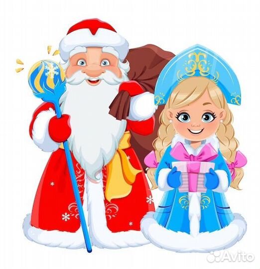 Дед мороз и снегурочка на дом