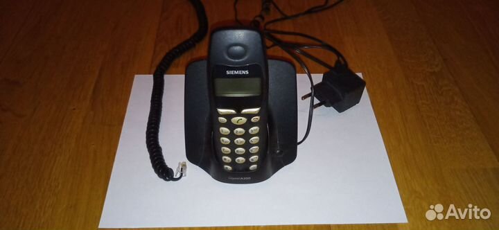 Стационарный телефон Siemens беспроводной