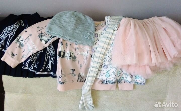Детские вещи пакетом для девочек,Next 1,5-6
