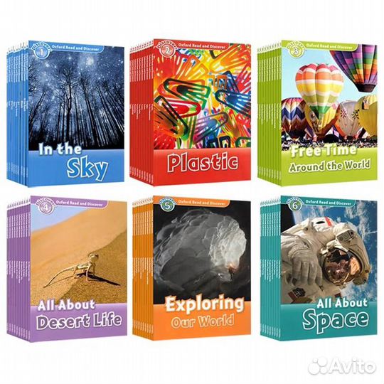 Oxford Read and Discover Английский язык 6 блоков
