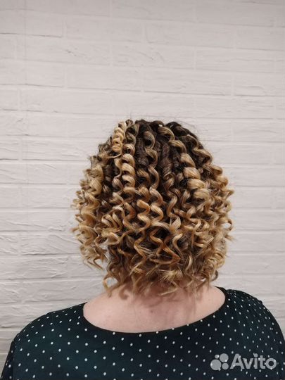 Афрокудри на плойке