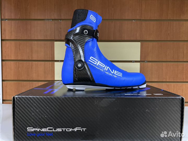 Лыжные ботинки Spine Carrera Skate NNN