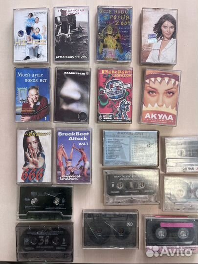 Аудиокассеты с записью