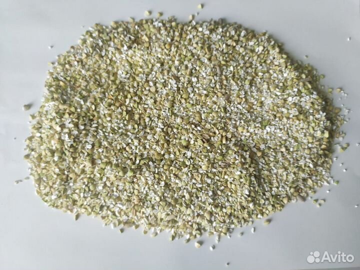 Продел зелёной гречки