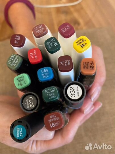 Маркеры Touch ShinHanart, цветные, оригинал