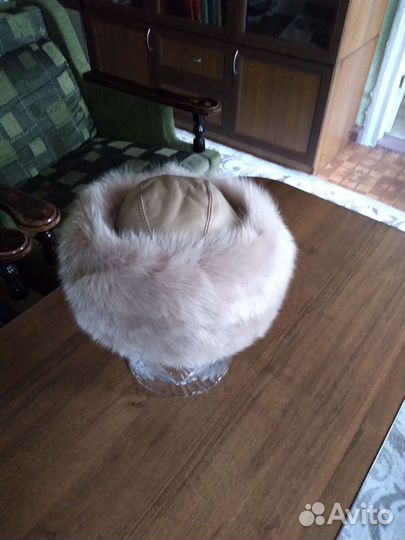 Норковая шапка новая,большой размер