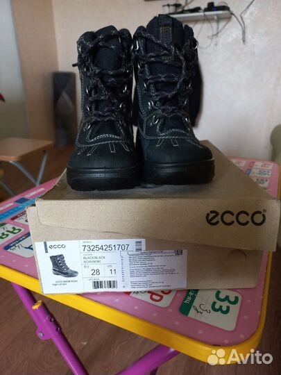 Детские сапошки ecco