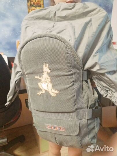 Эргономичный рюкзак-кенгуру