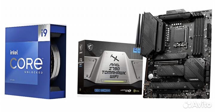 Материнская MSI Z790+ 13900k