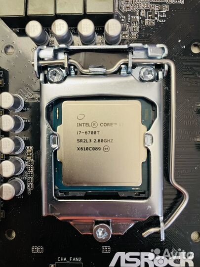 Комплект i7 6700t + Asrock z270 PRO4