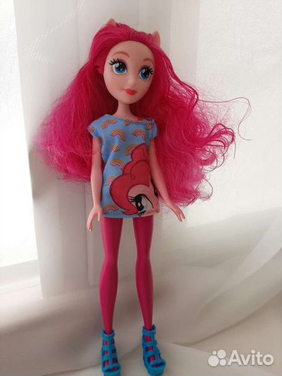 Кукла барби рапунцель Пинки пай