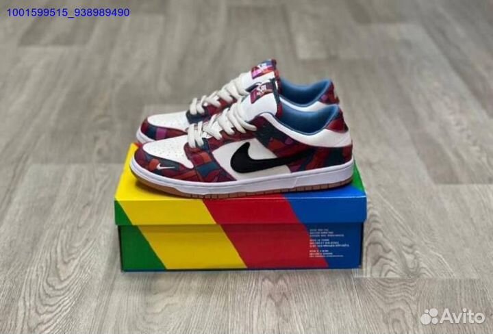 Кроссовки Nike SB Dunk Low Pro Parra Abstract Art