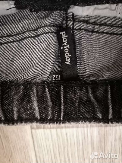 Джинсовые шорты 152