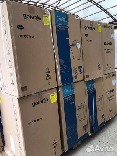 Посудомоечные машины. Новые. Гарантия