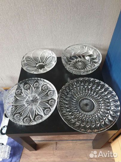 Ваза хрустальная