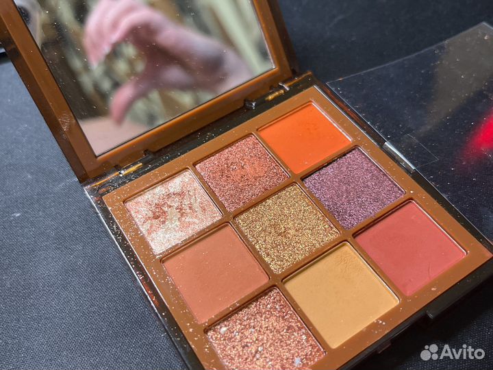 Палетка теней caramel brown