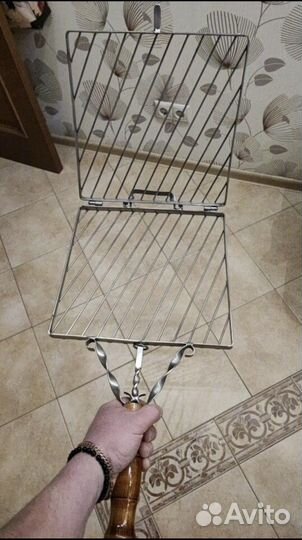 Решетка гриль на мангал