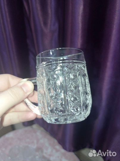 Хрустальные бокалы 12 шт