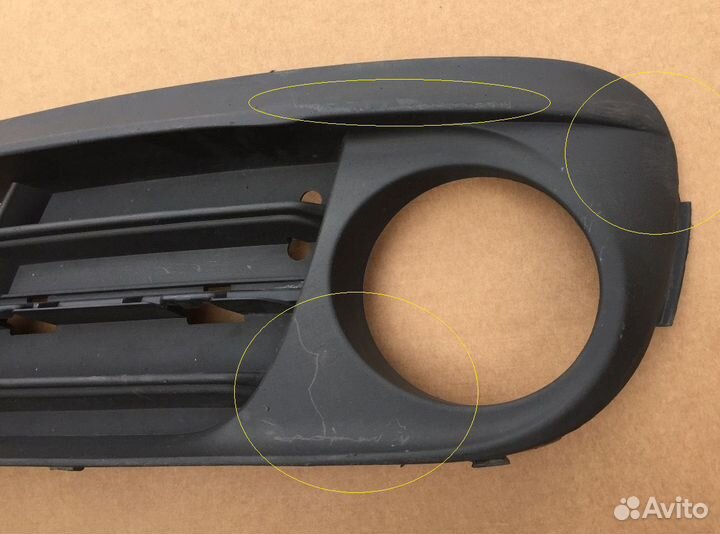 Решетка бампера левая BMW F10, F11