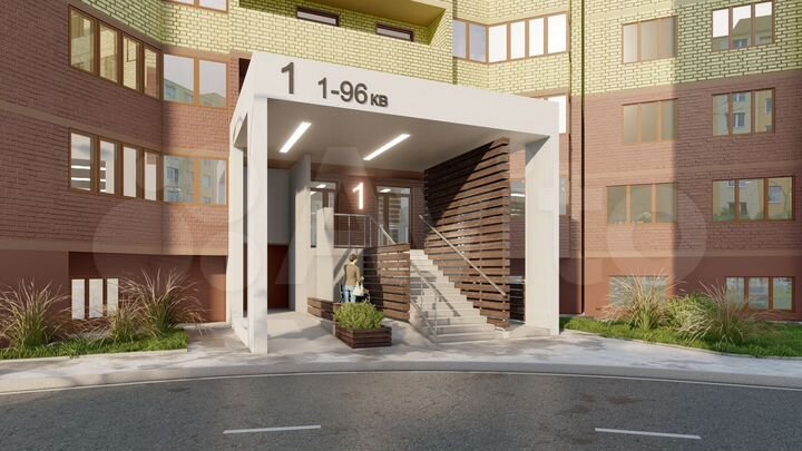 2-к. квартира, 66,3 м², 9/17 эт.