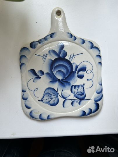 Фарфоровая доска времен СССР (раритет)