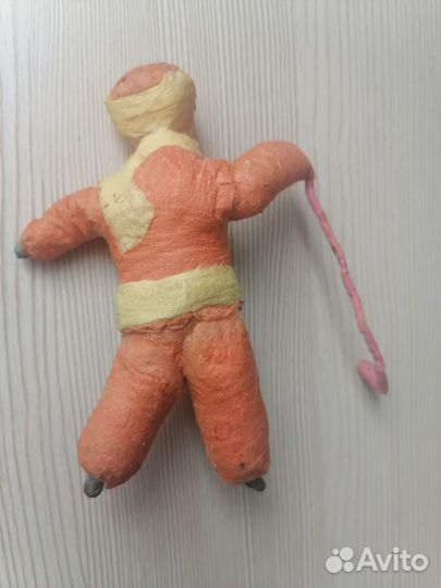 Ватные ёлочные игрушки СССР и современные