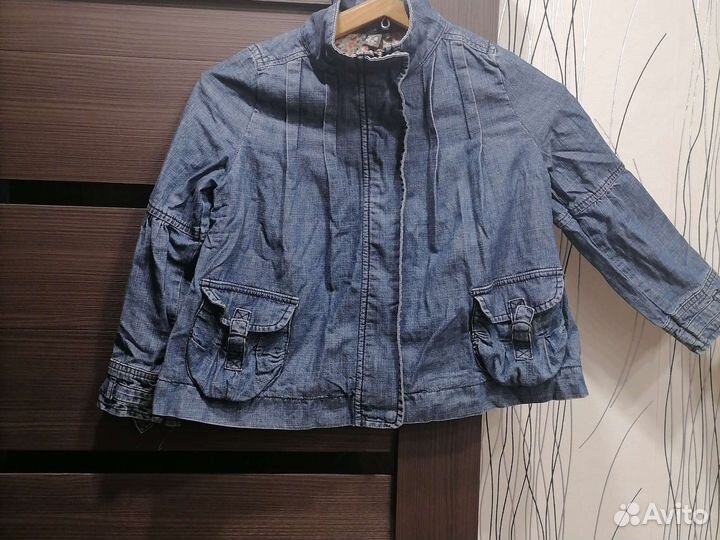 Джинсовая куртка zara