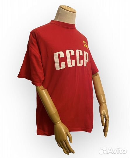 Красная футболка СССР xxl