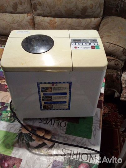 Хлебопечка lg бу