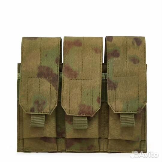 Подсумки под магазины ак закрытого типа на 3 шт