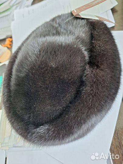 Шапка норковая мужская зимняя