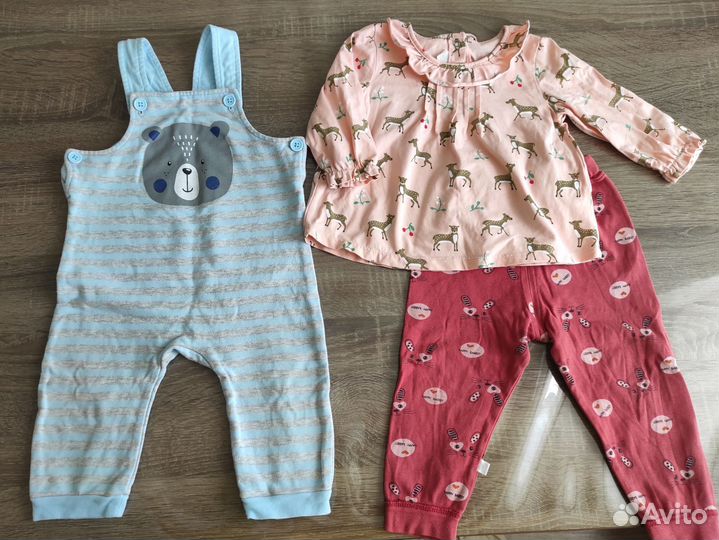 Детские вещи на девочку 1 годик