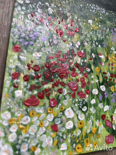 Картина Серебро заката