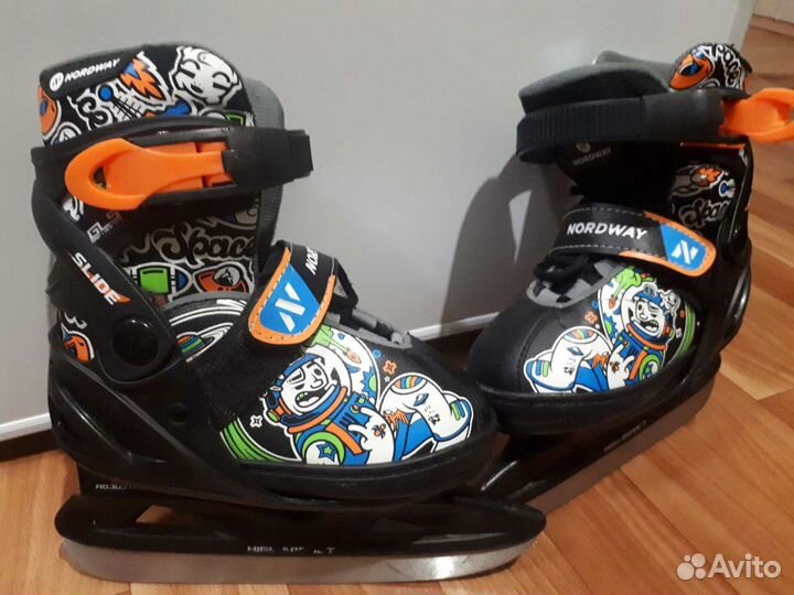 Коньки детские раздвижные