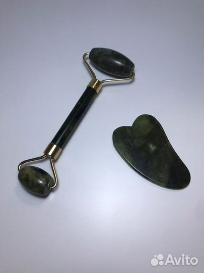 Роллер и скребок гуаша