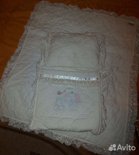 Плед одеяло на выписку и конверт