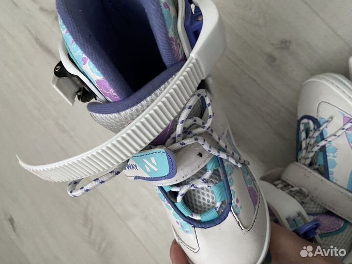 Коньки раздвижные детские