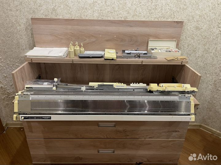 Вязальная машина silver reed sk 280 двухфонтурная