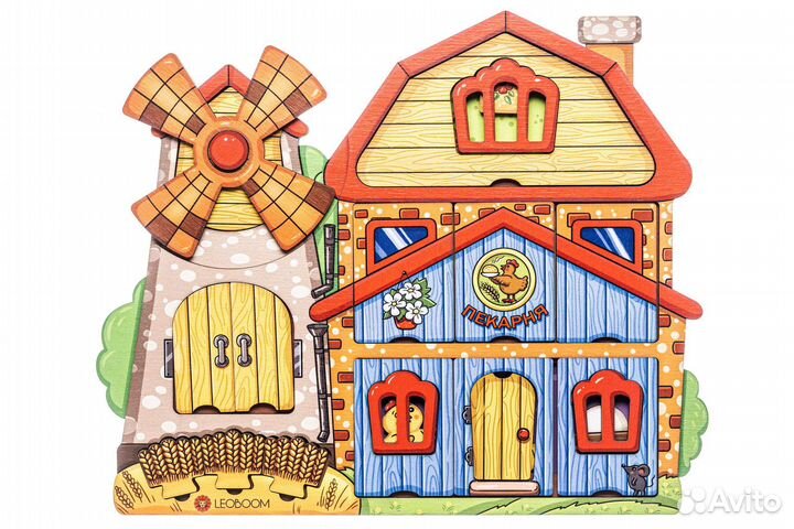 Развивающие деревянные игрушки