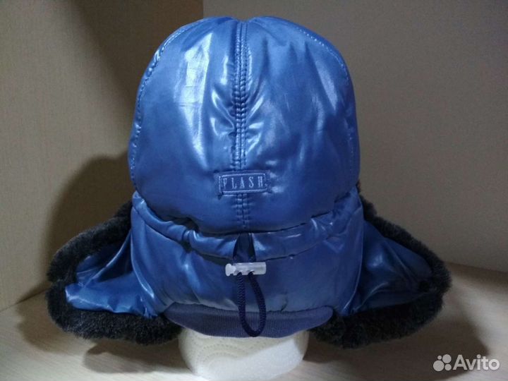 Зимняя шапка для мальчика с 3-6 лет