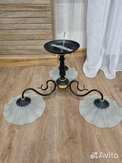 Люстра потолочная бу