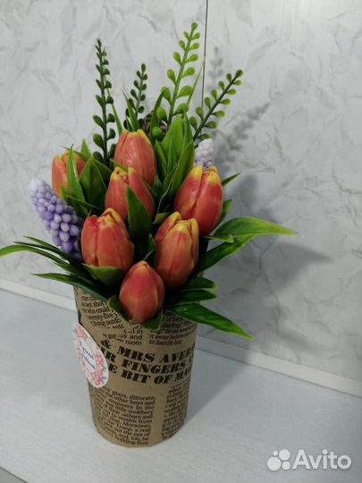 Мыло ручной работы букеты