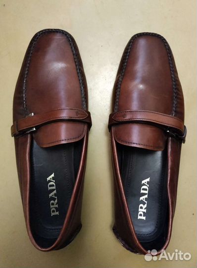 Мокасины prada оригинал 43 размер