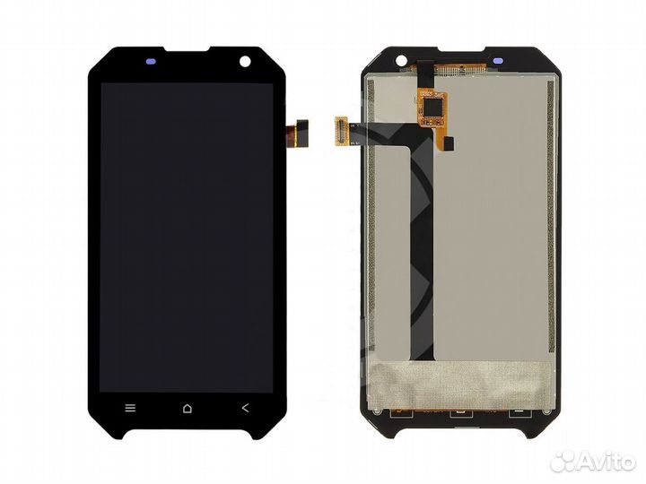 Дисплейный модуль для Blackview BV6000 черный