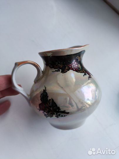 Кофейный/чайный сервиз Малина (Полонский фарфор)